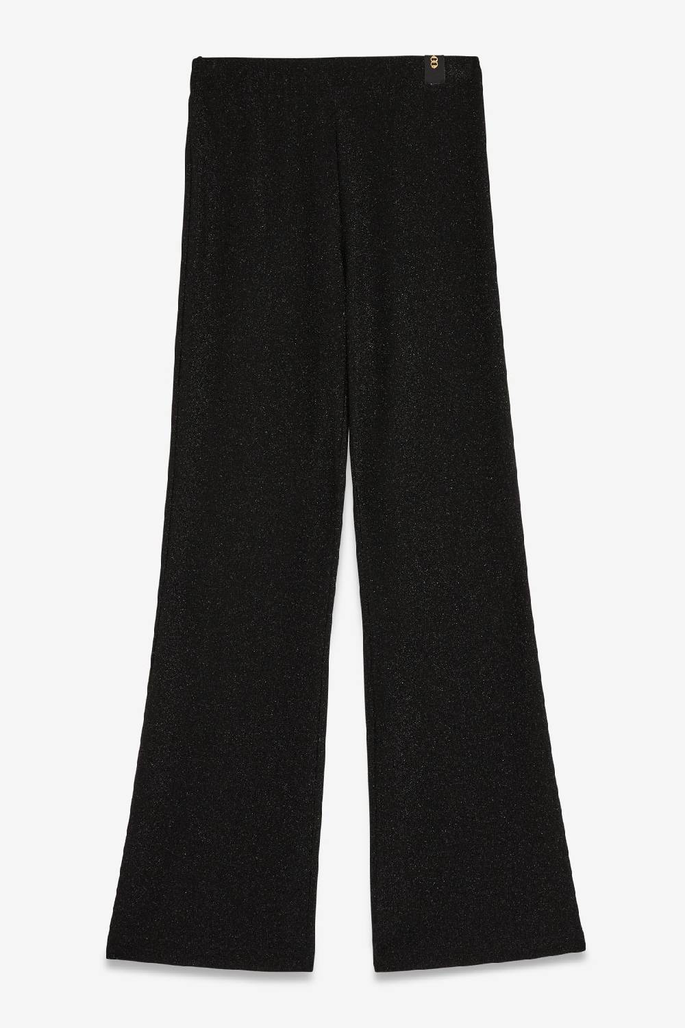 ottod'Ame Viscose trousers with lurex Vendita Economica
