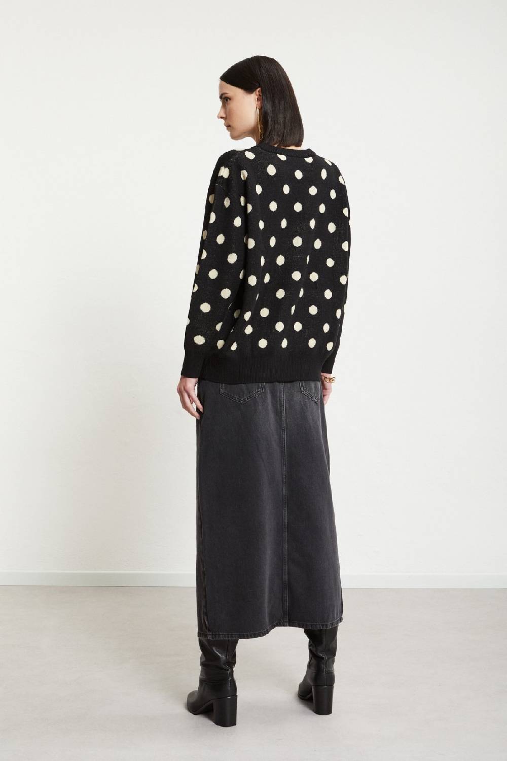 ottod'Ame Denim long skirt Nuovo
