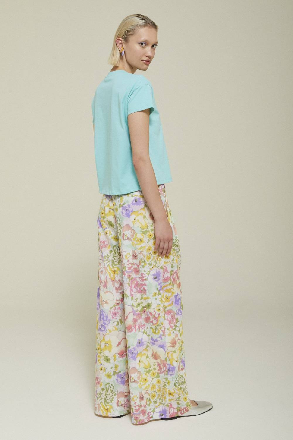 ottod'Ame Cotton palazzo trousers Pezzi Unici