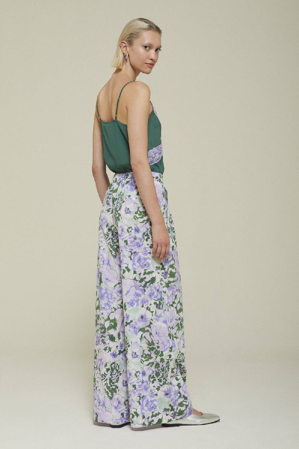 ottod'Ame Cotton palazzo trousers Soddisfazione Garantita