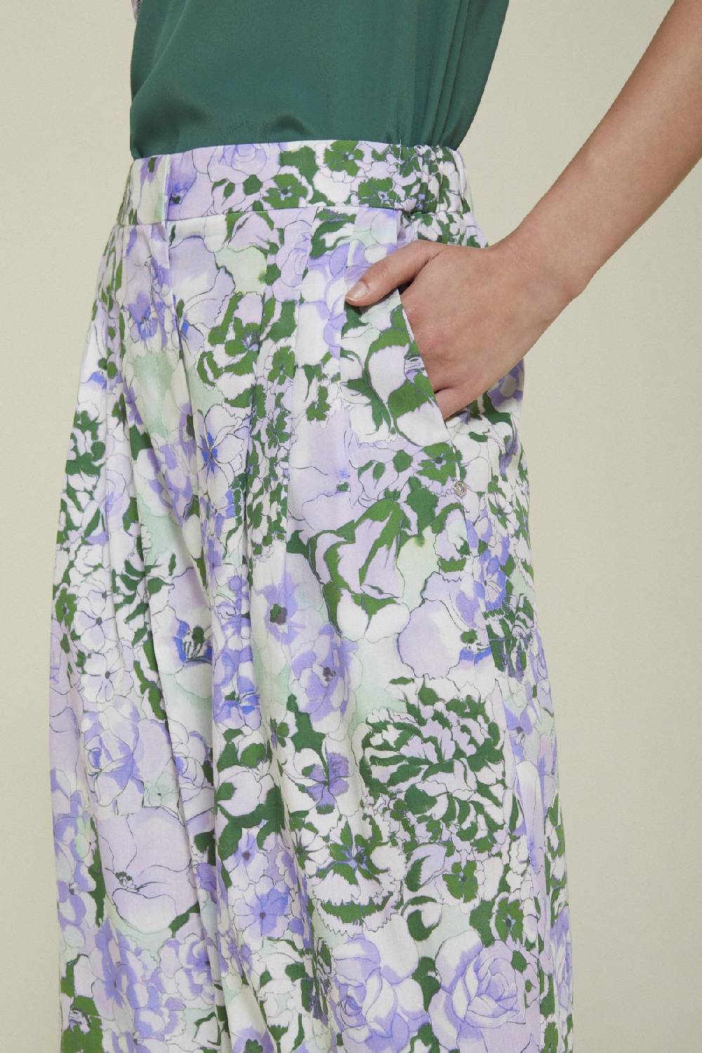 ottod'Ame Cotton palazzo trousers Soddisfazione Garantita