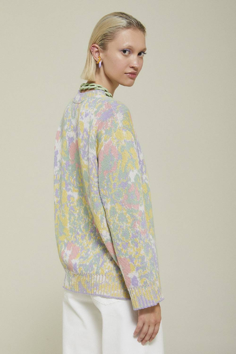 ottod'Ame Printed sweater Qualità Garantita