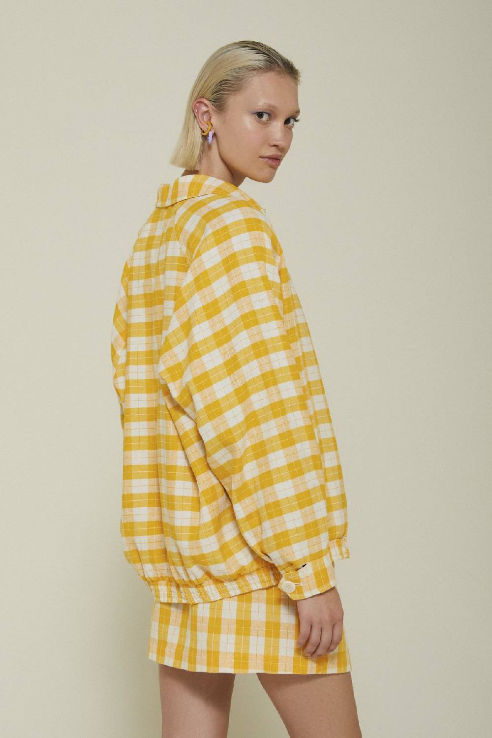 ottod'Ame Linen blend shirt jacket Fino Al -60%