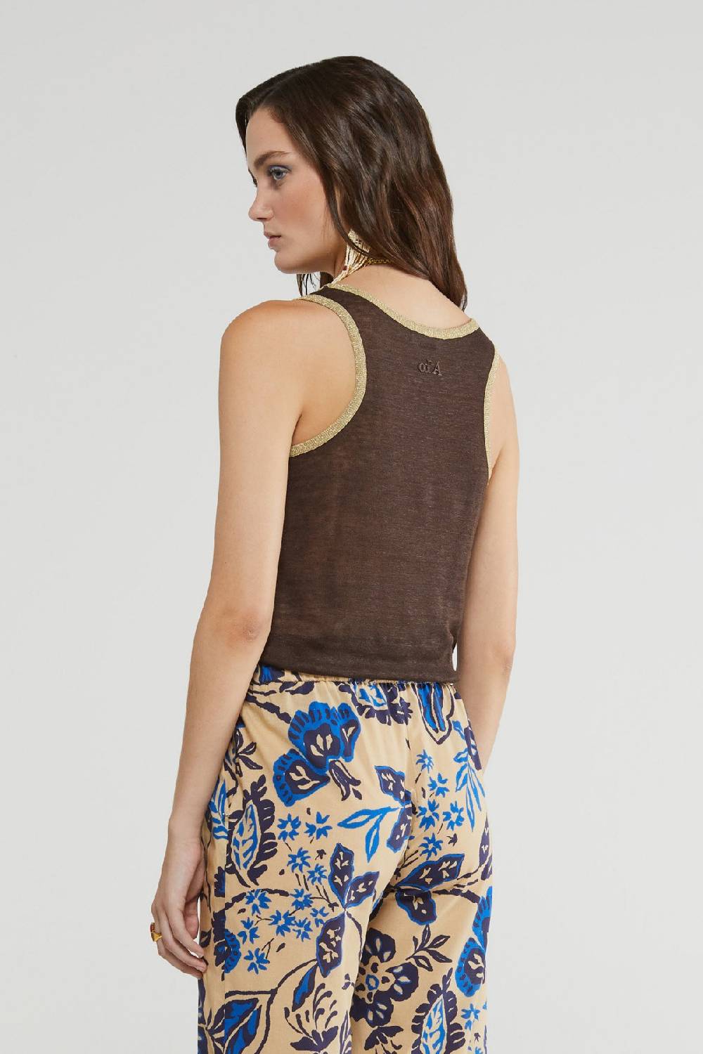 ottod'Ame Linen top Presa