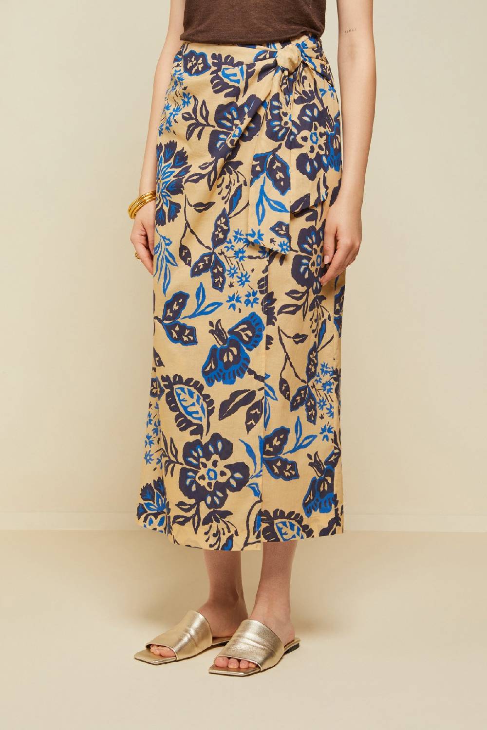 ottod'Ame Cotton sarong skirt Offerta