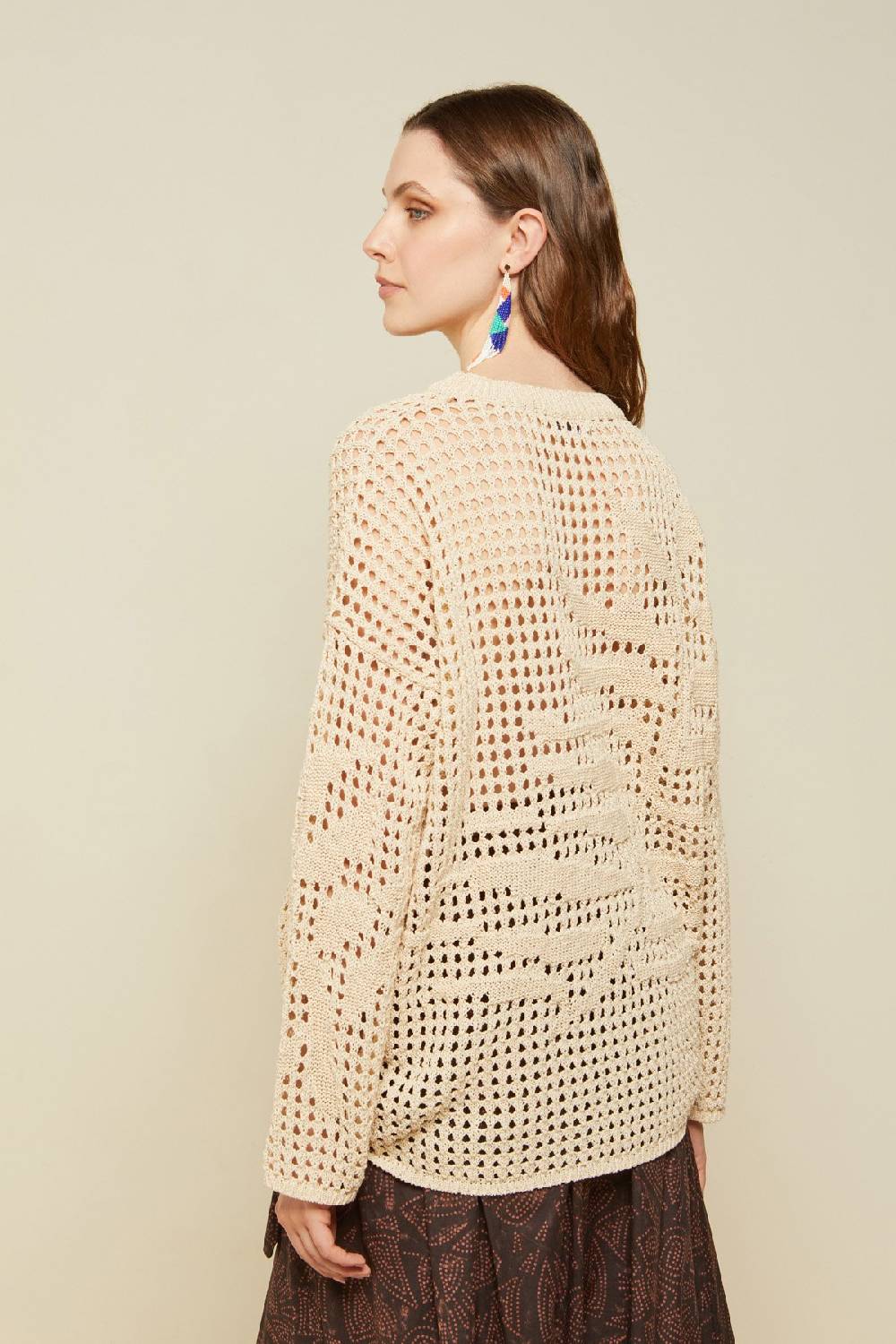 ottod'Ame Fretworked sweater Online