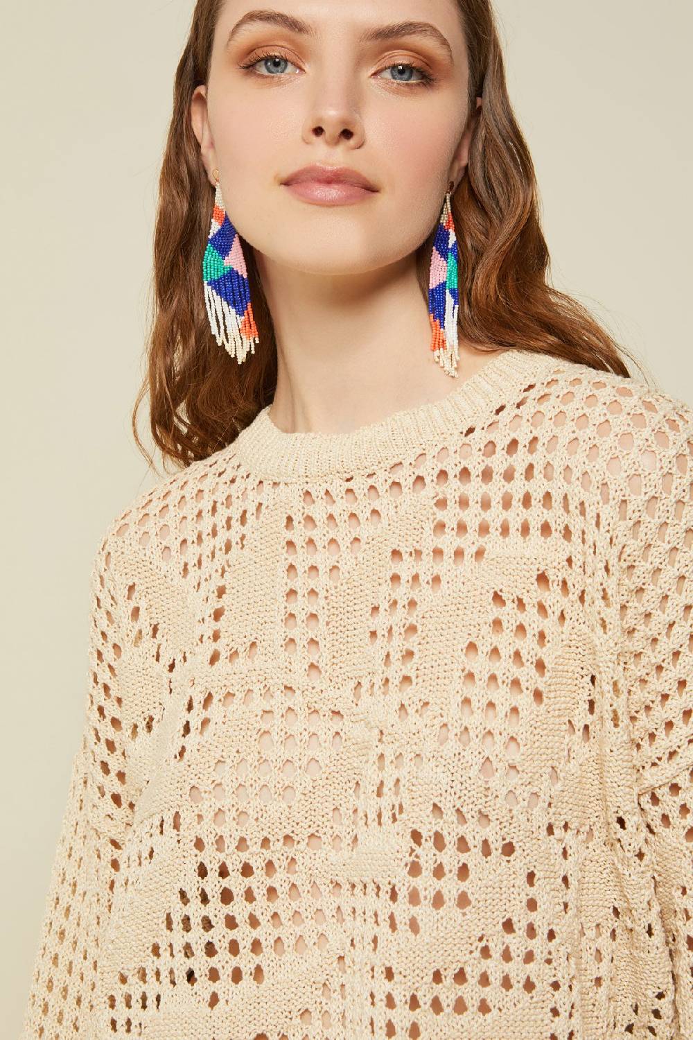 ottod'Ame Fretworked sweater Online