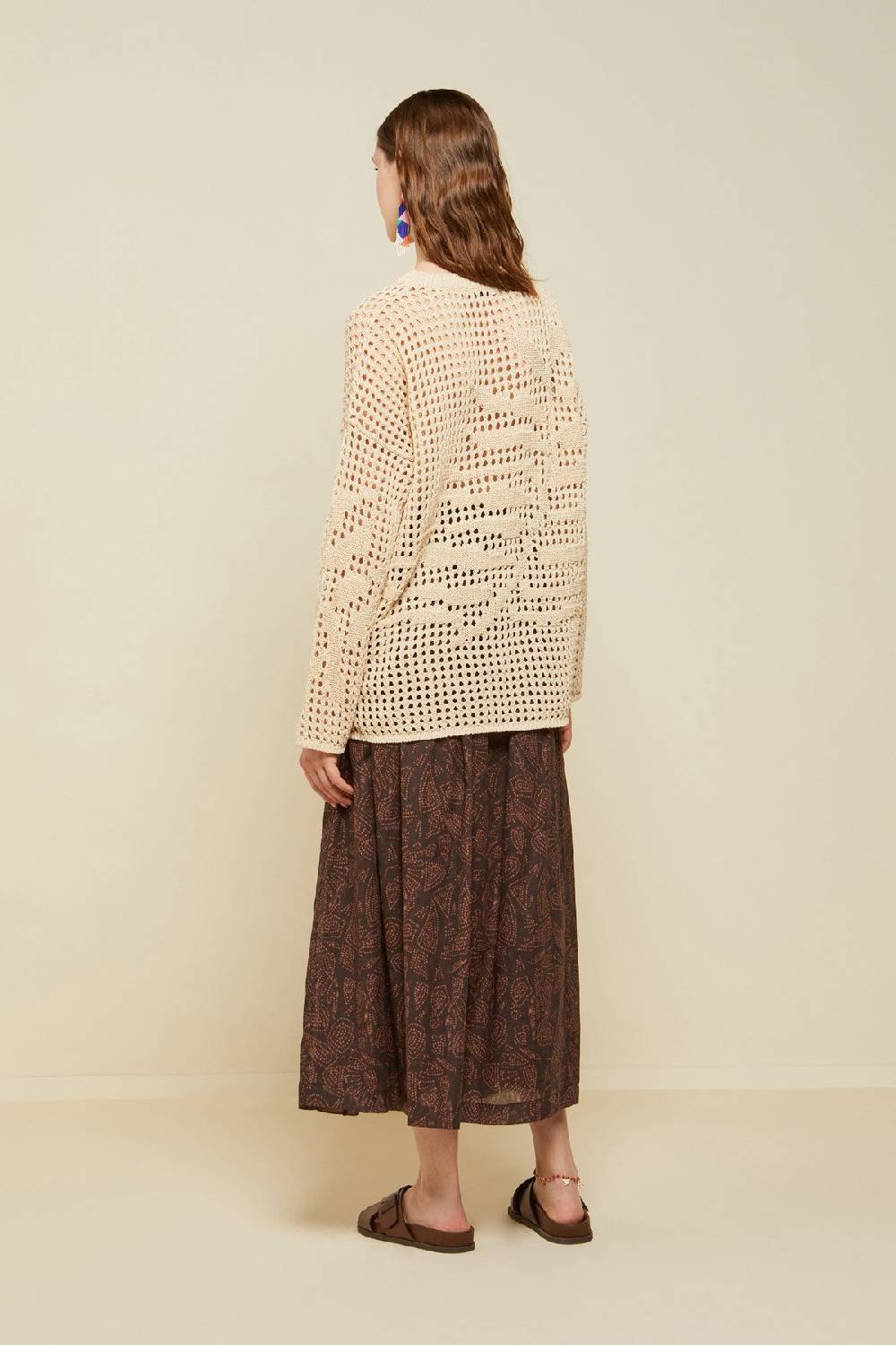 ottod'Ame Cotton long skirt Outlet