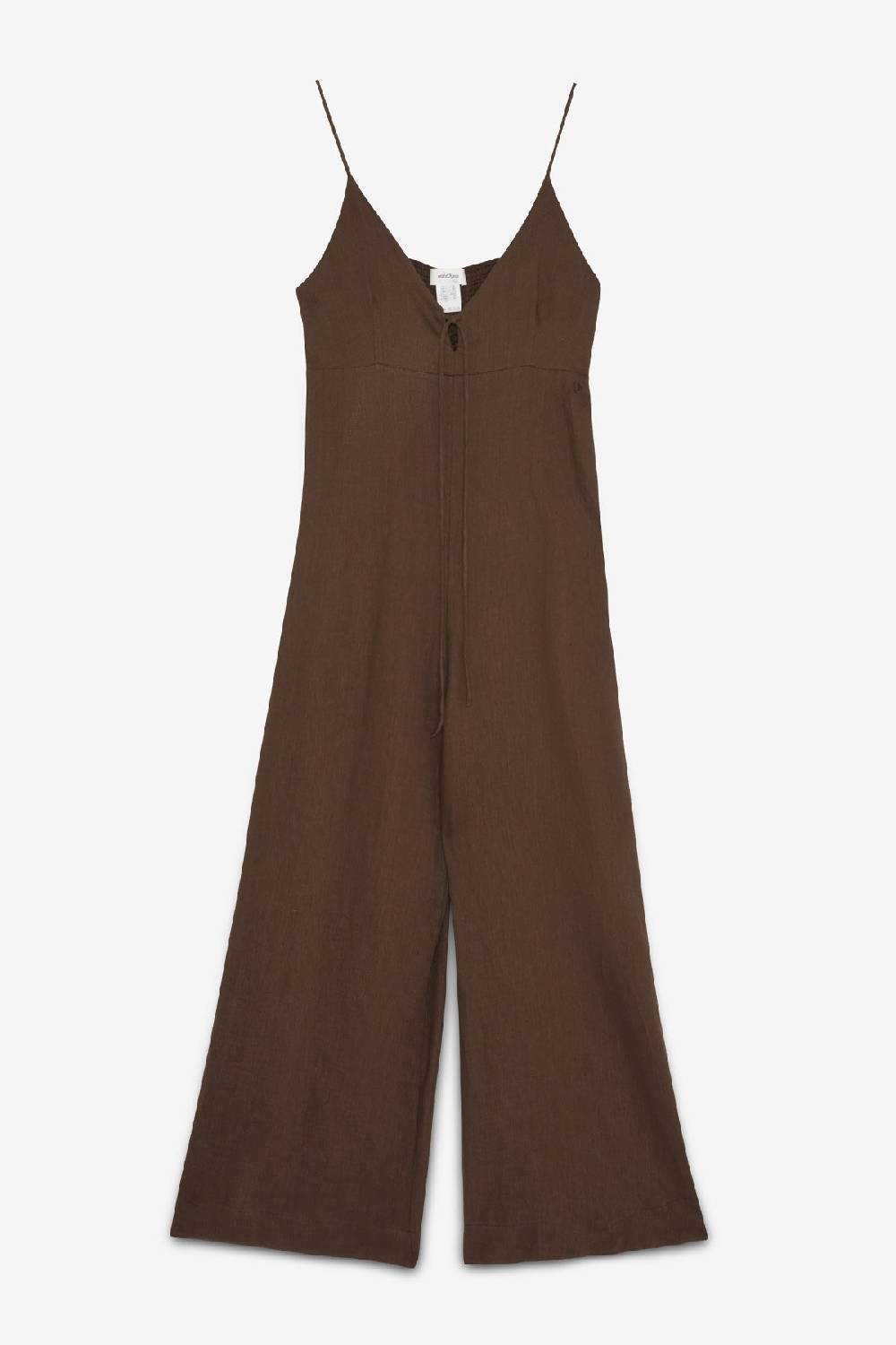 ottod'Ame Linen jumpsuit with lace Only for today