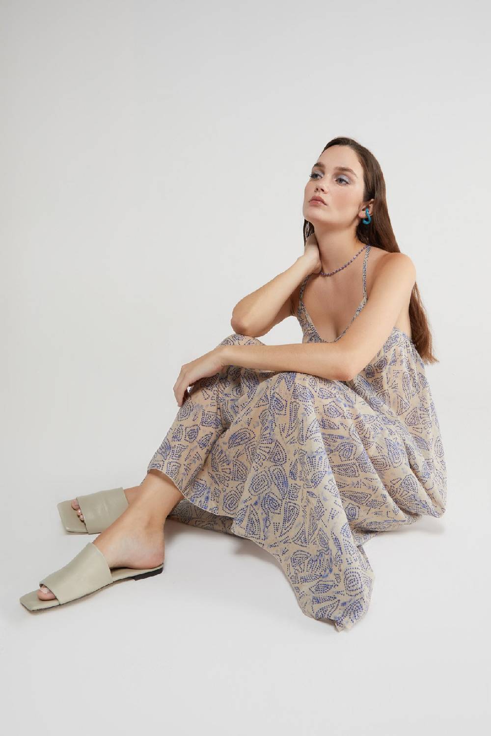 ottod'Ame Cotton long dress Offerte