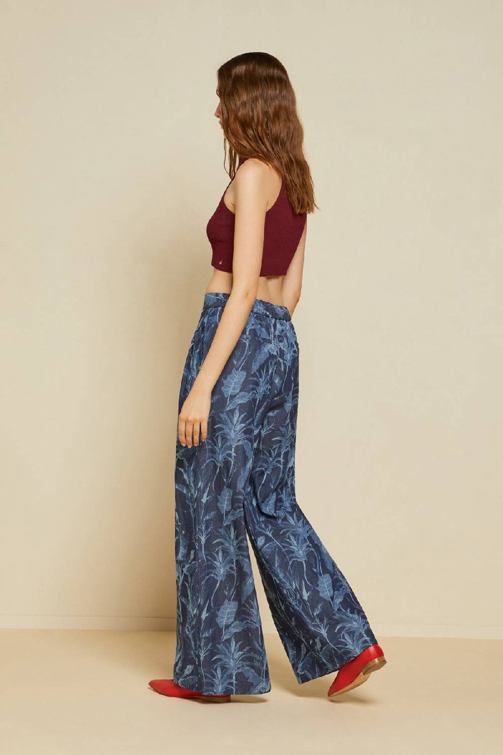 ottod'Ame Cotton palazzo trousers I Più Venduti