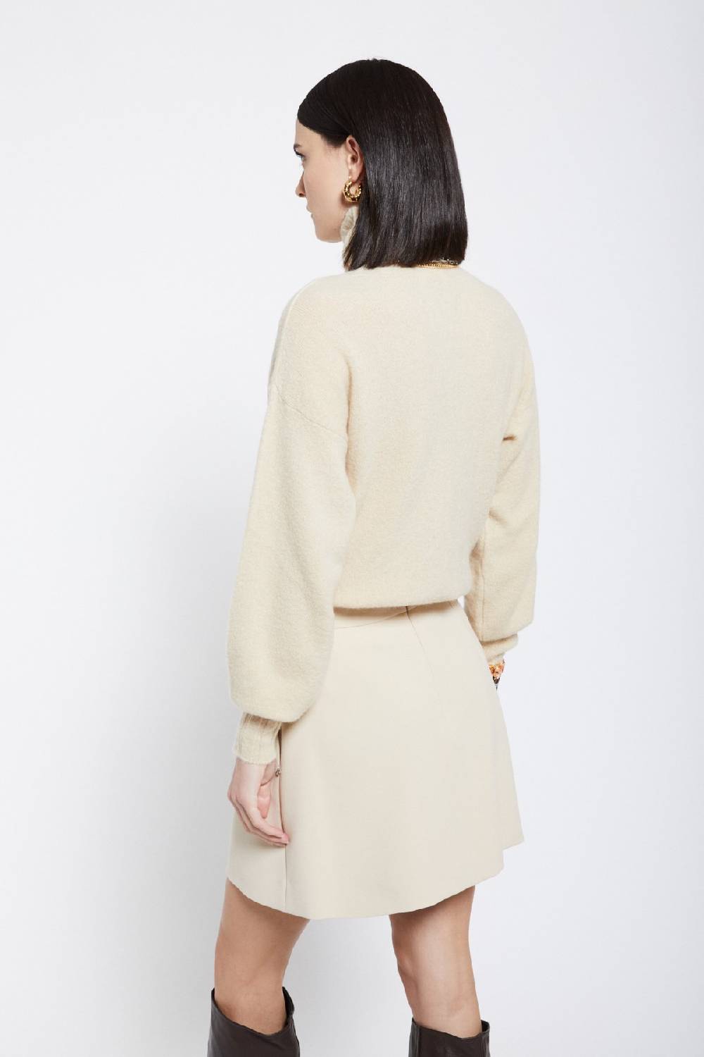ottod'Ame Sweater with turtleneck Consegna Veloce