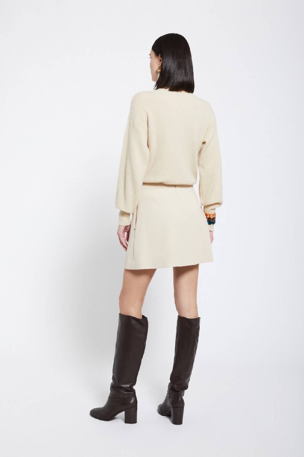 ottod'Ame Solid mini skirt Promozione Limitata