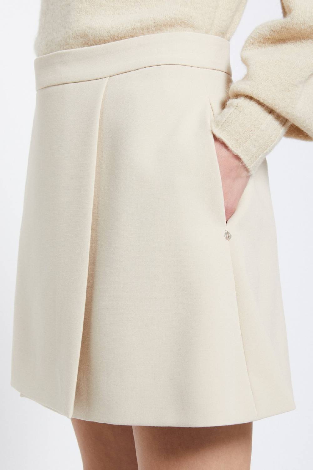 ottod'Ame Solid mini skirt Promozione Limitata