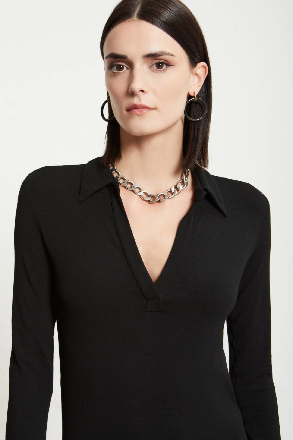 ottod'Ame Viscose long dress with slits Affare Del Giorno