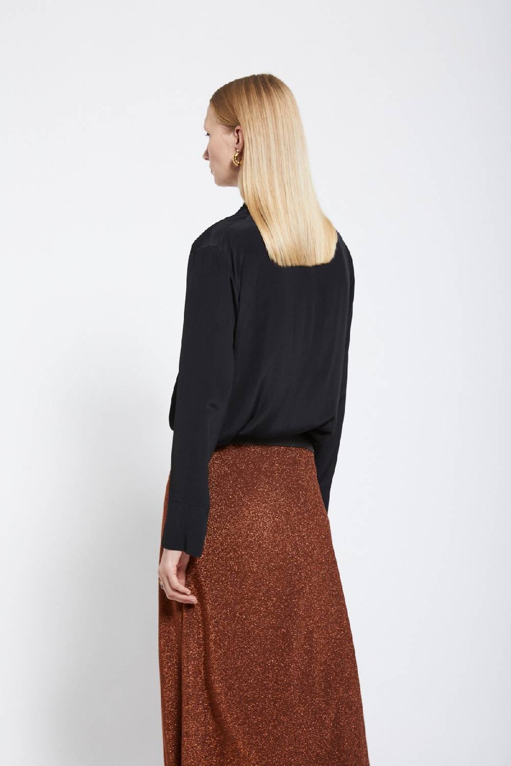 ottod'Ame Silk-blend blouse Economico