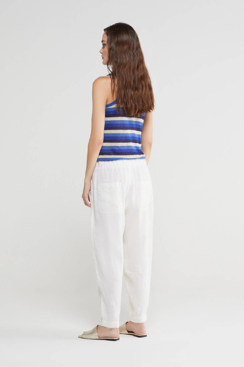 ottod'Ame Linen trousers Negozio