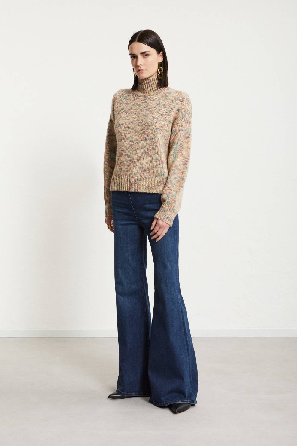 ottod'Ame Jeans Bell Bottom In Linea