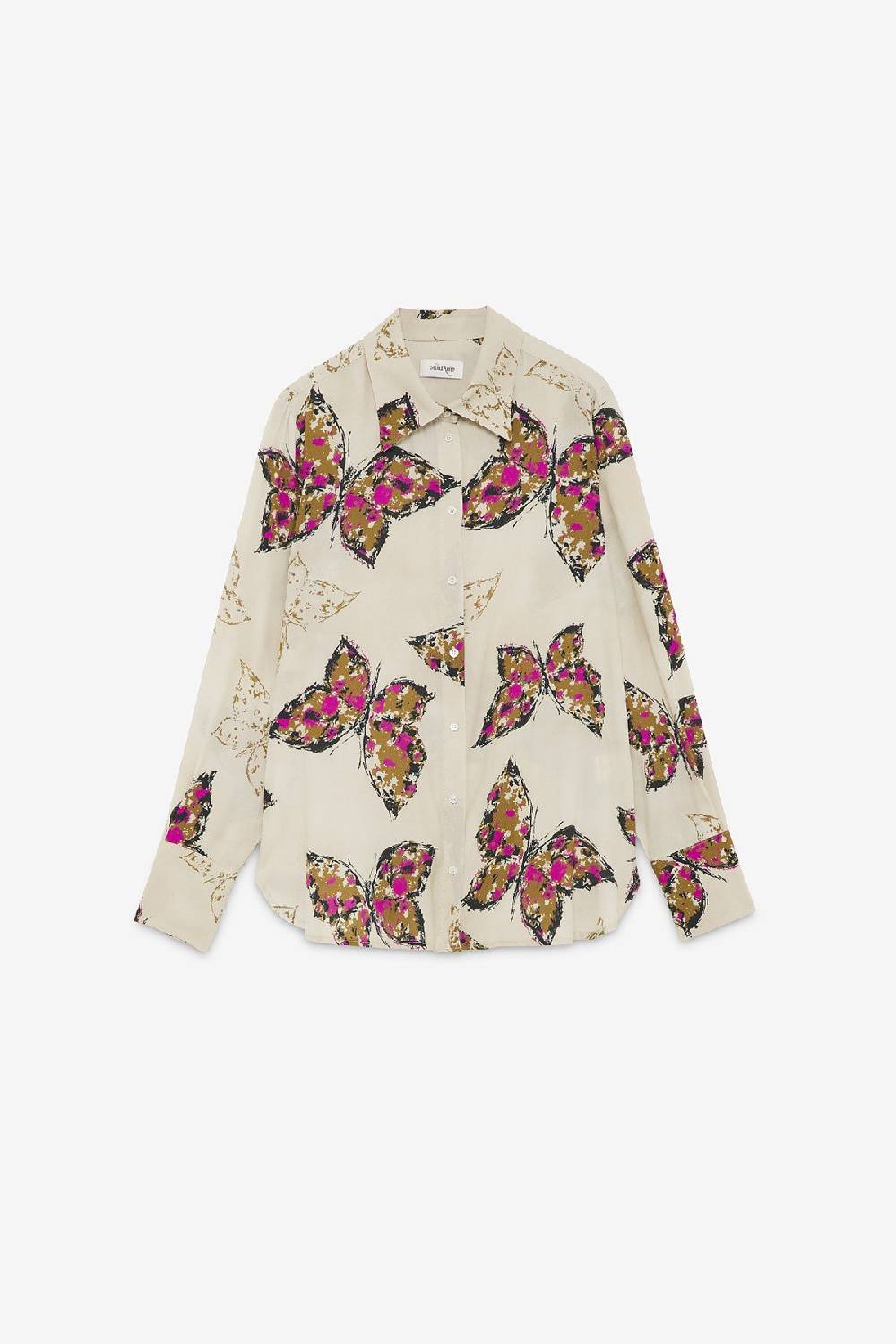 ottod'Ame Printed viscose shirt Qualità