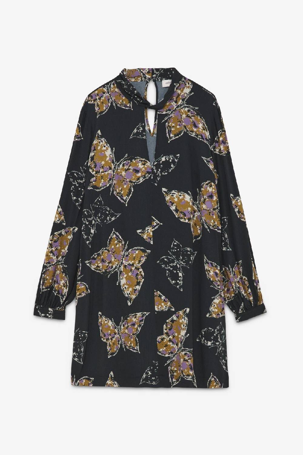 ottod'Ame Printed viscose short dress Vendita