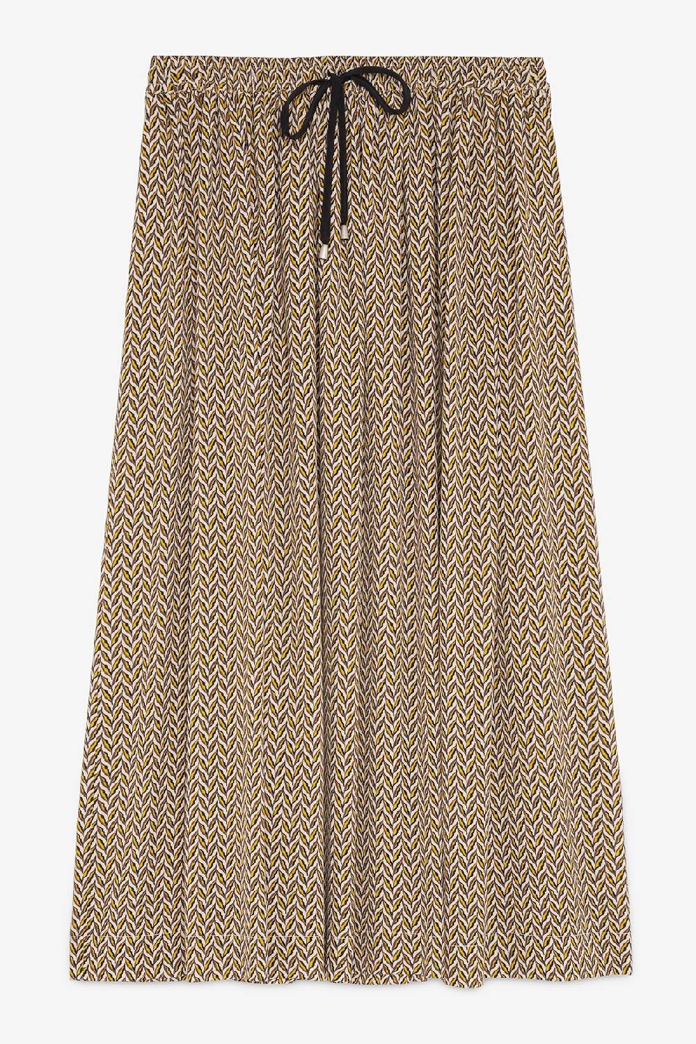 ottod'Ame Viscose long skirt with drawstring Negozi Online