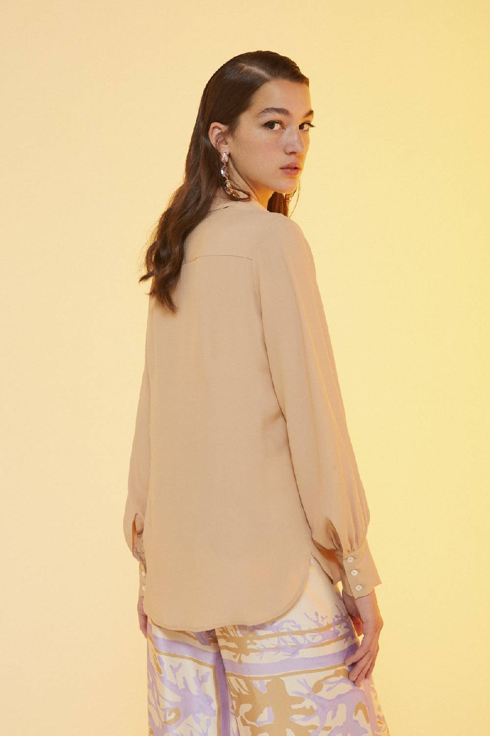 ottod'Ame Silk blend shirt Prezzo Ridotto