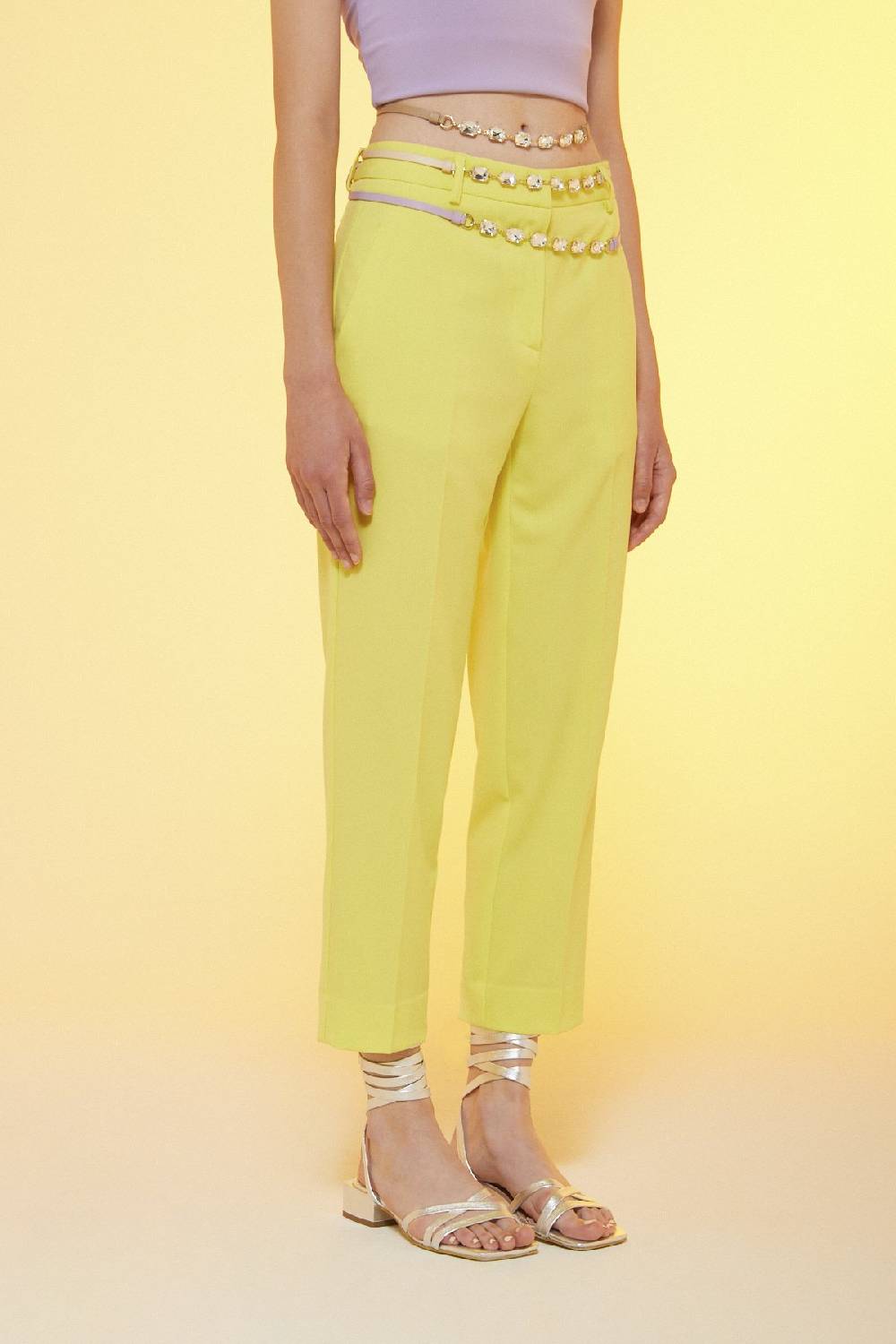 ottod'Ame Ankle lenght trousers In Vendita