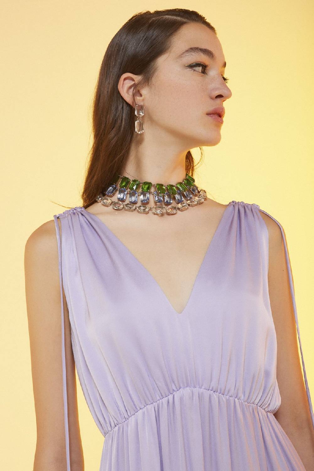 ottod'Ame Viscose fluid dress Vendita Economica