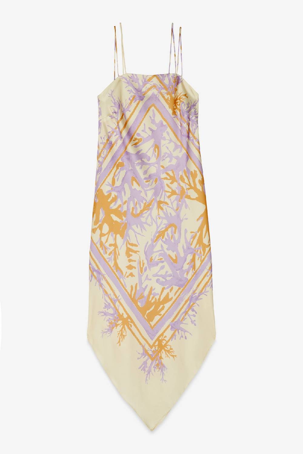 ottod'Ame Printed viscose sarong dress I Più Venduti