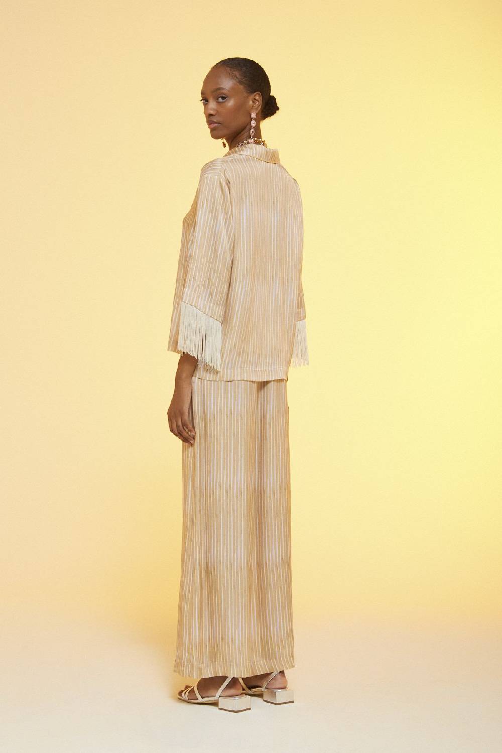 ottod'Ame Viscose trousers Moda