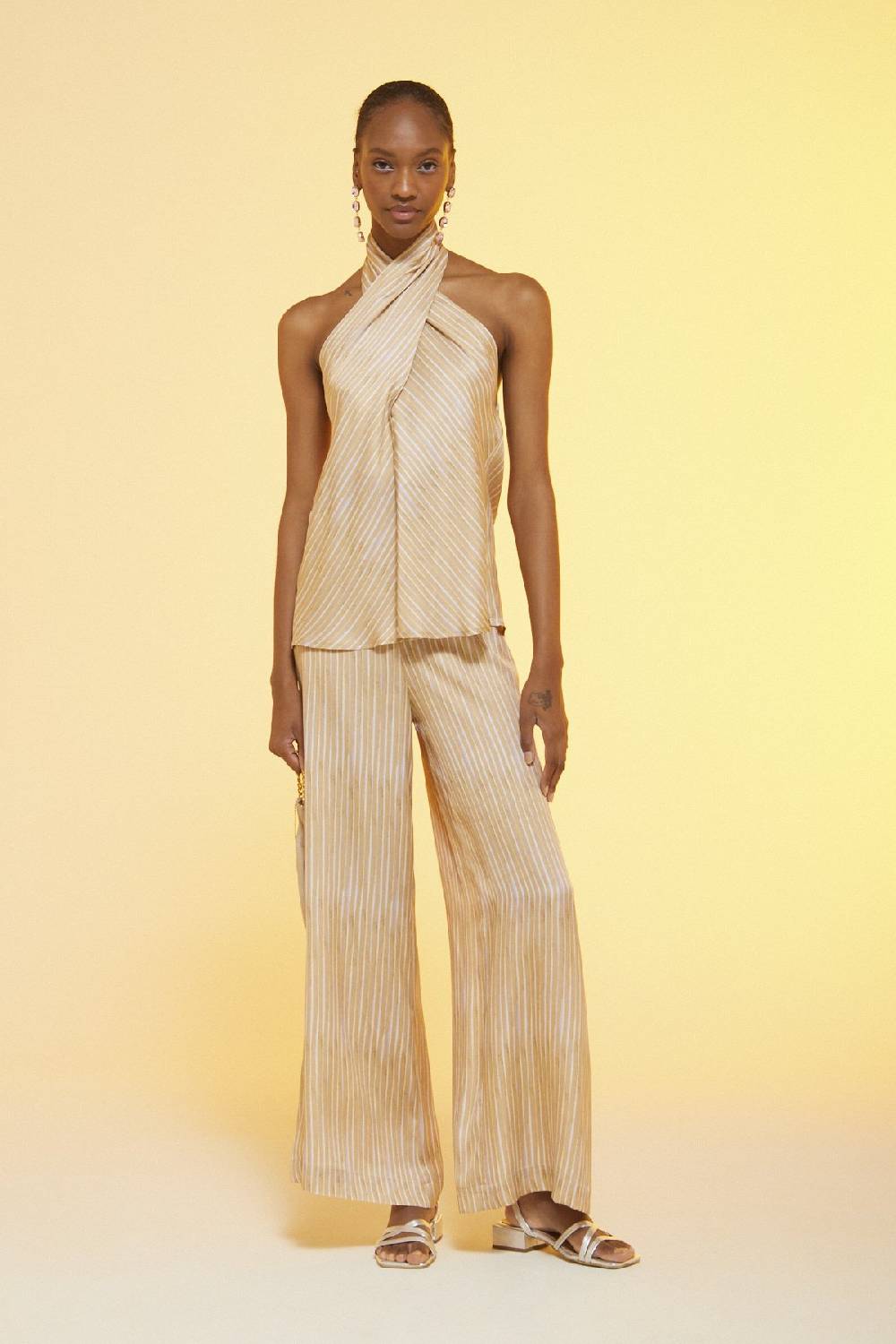ottod'Ame Viscose trousers Moda