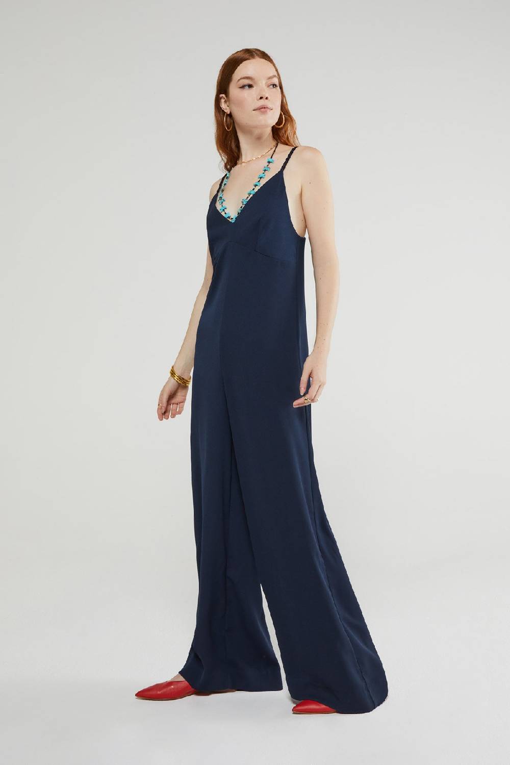 ottod'Ame Jumpsuit with thin straps Qualità