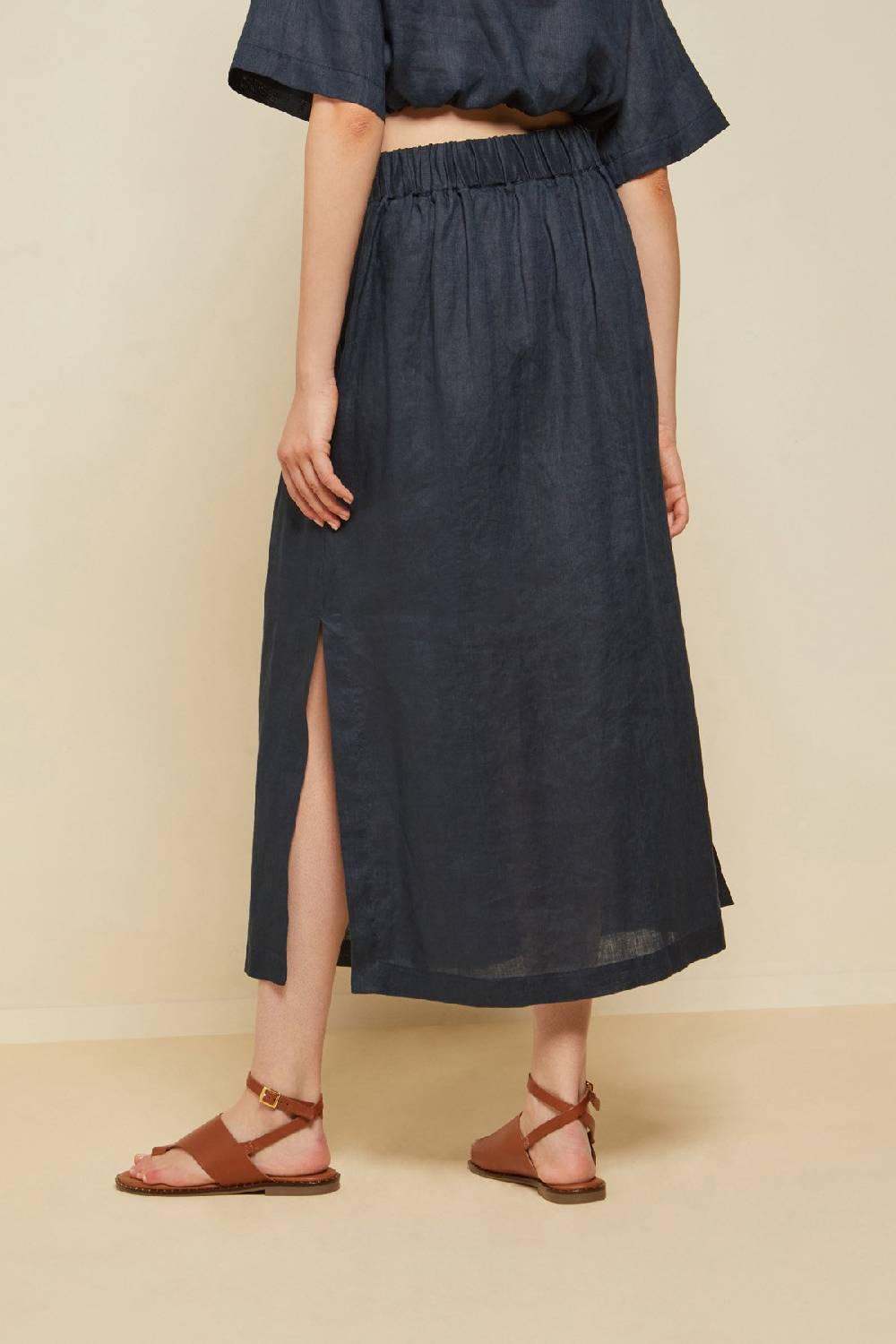 ottod'Ame Linen long skirt Promozione