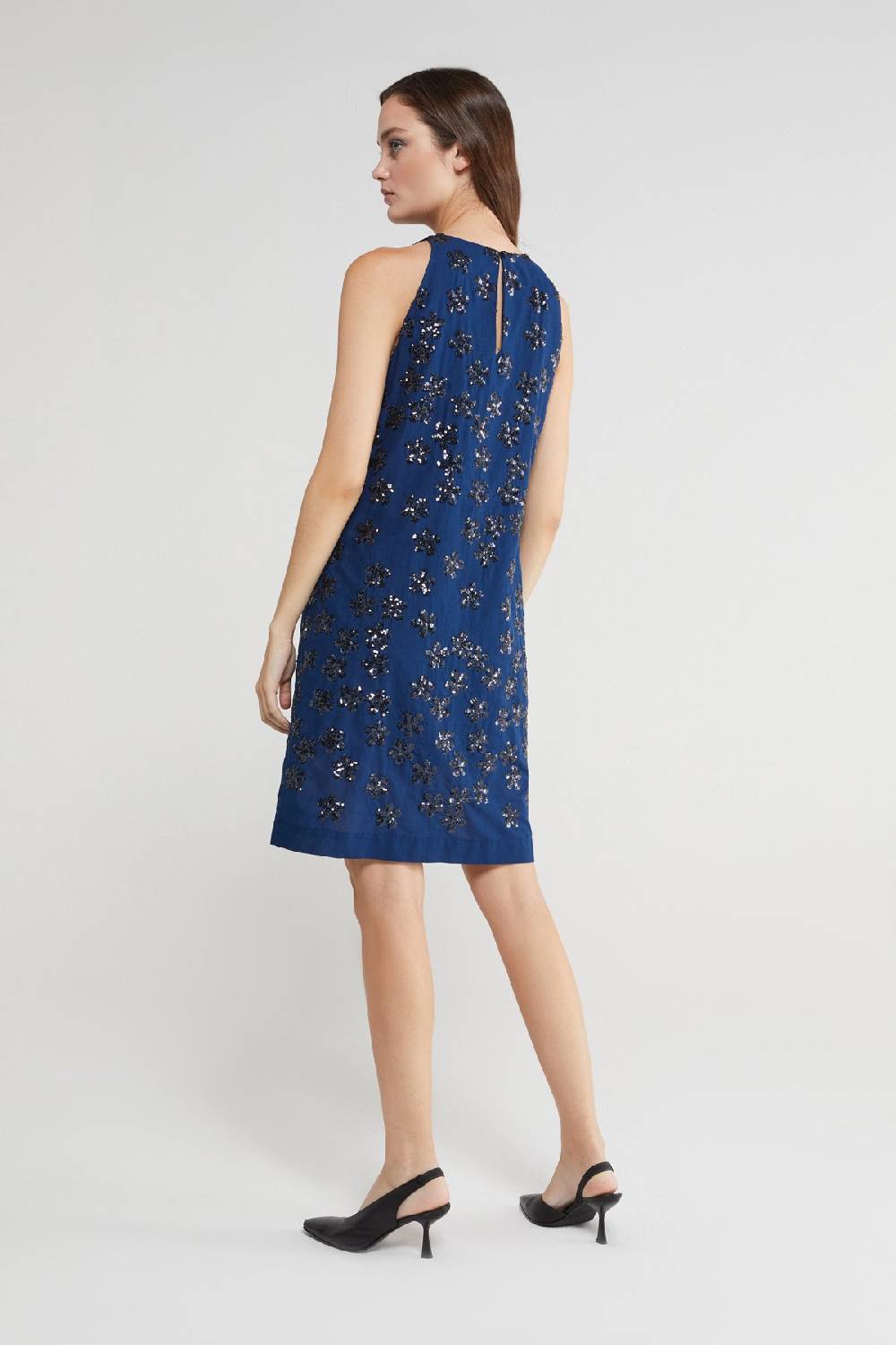 ottod'Ame Short dress with sequins Pezzi Unici