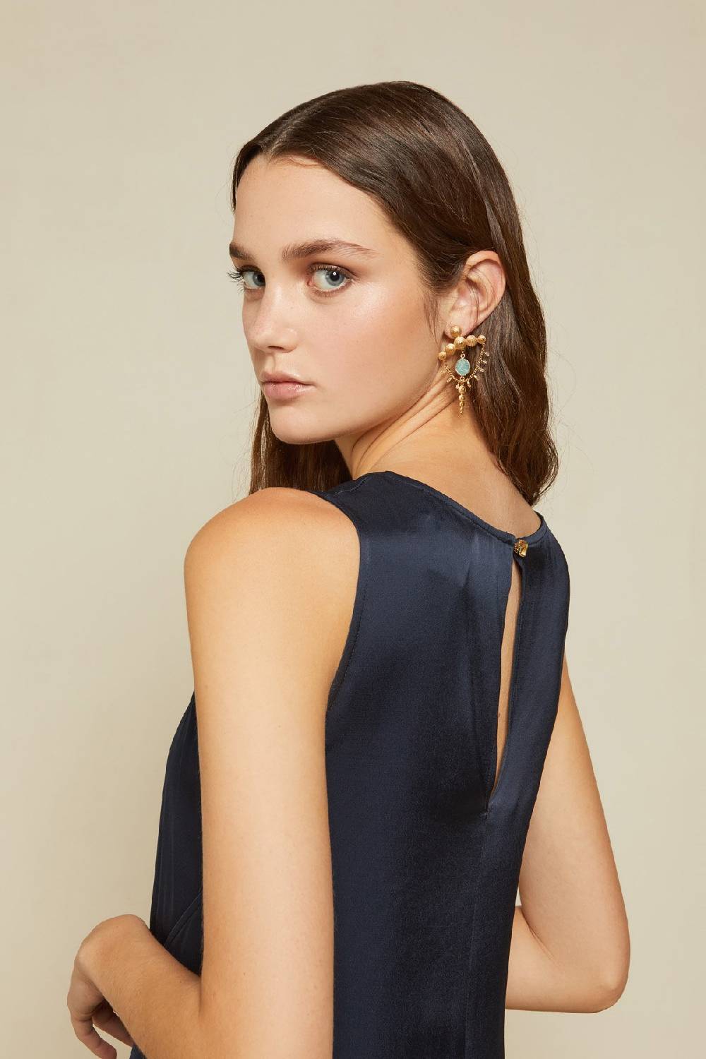 ottod'Ame Viscose long dress Qualità Garantita