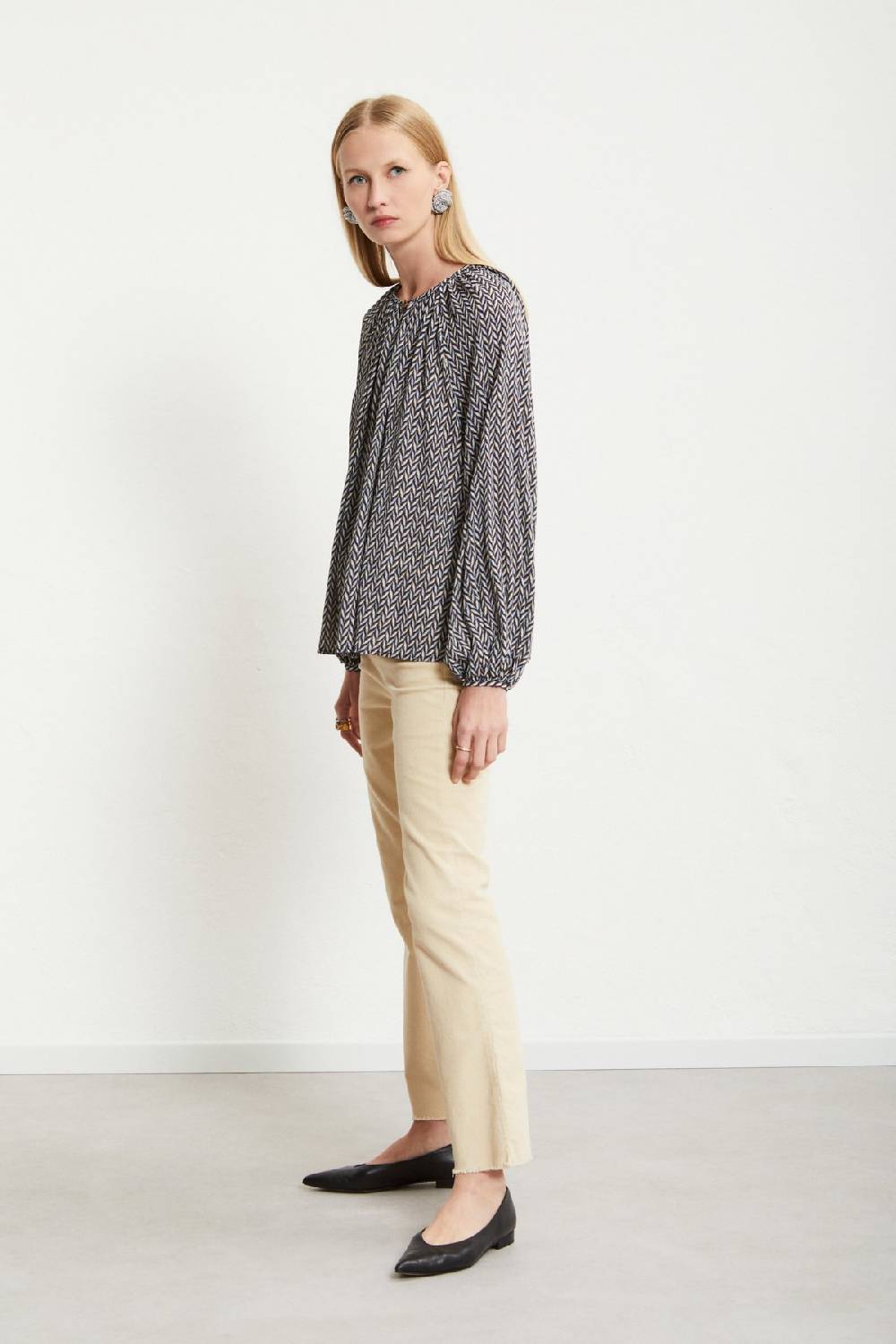 ottod'Ame Velvet anlke lenght trousers Fino Al -60%