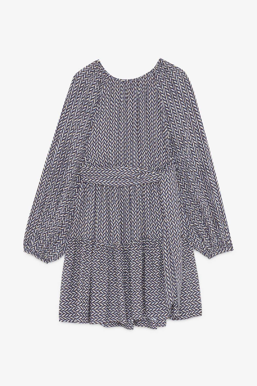ottod'Ame Viscose short dress with sash Shopping Online