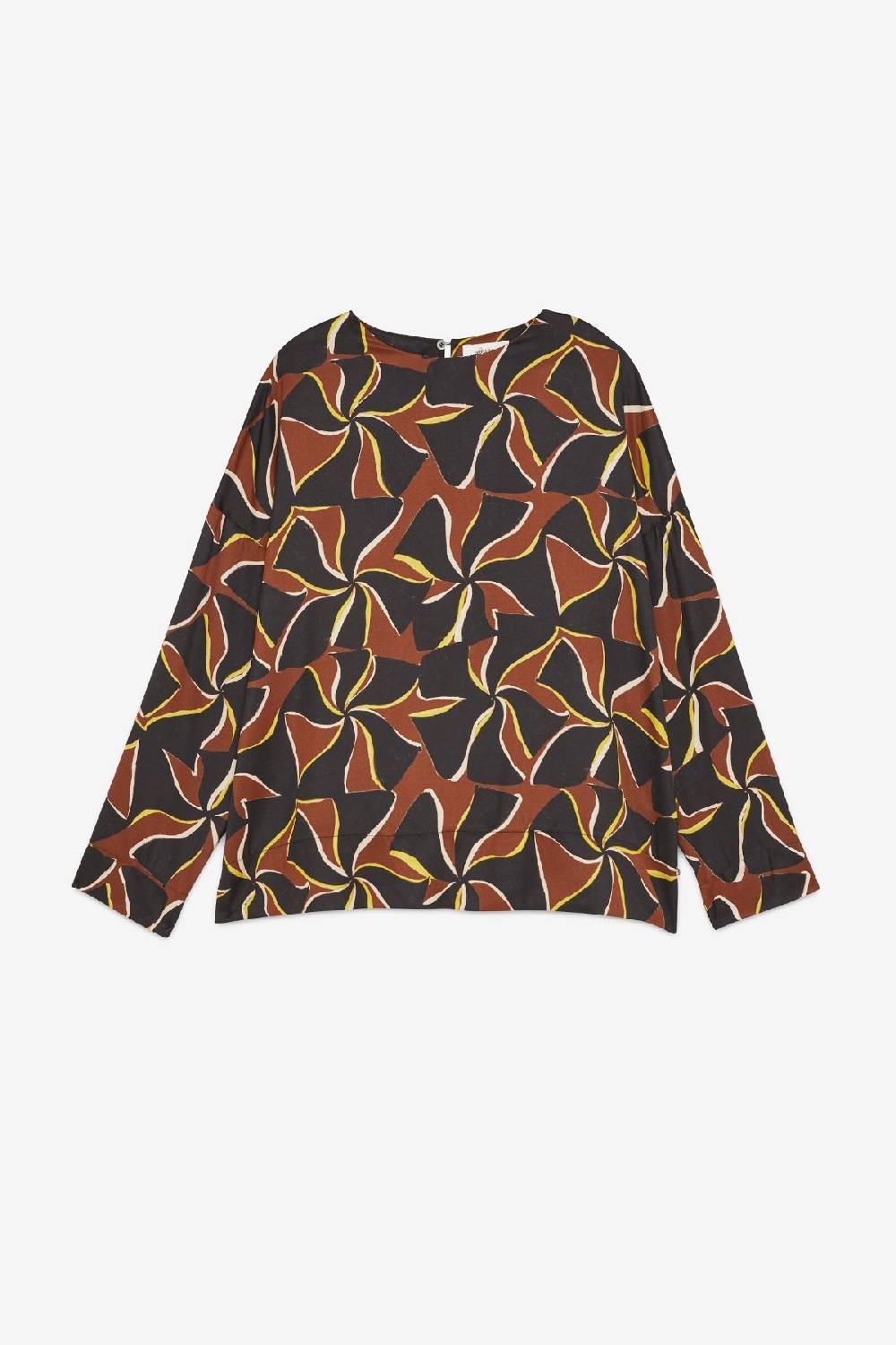 ottod'Ame Viscose blouse with long sleeves Prezzo Ridotto