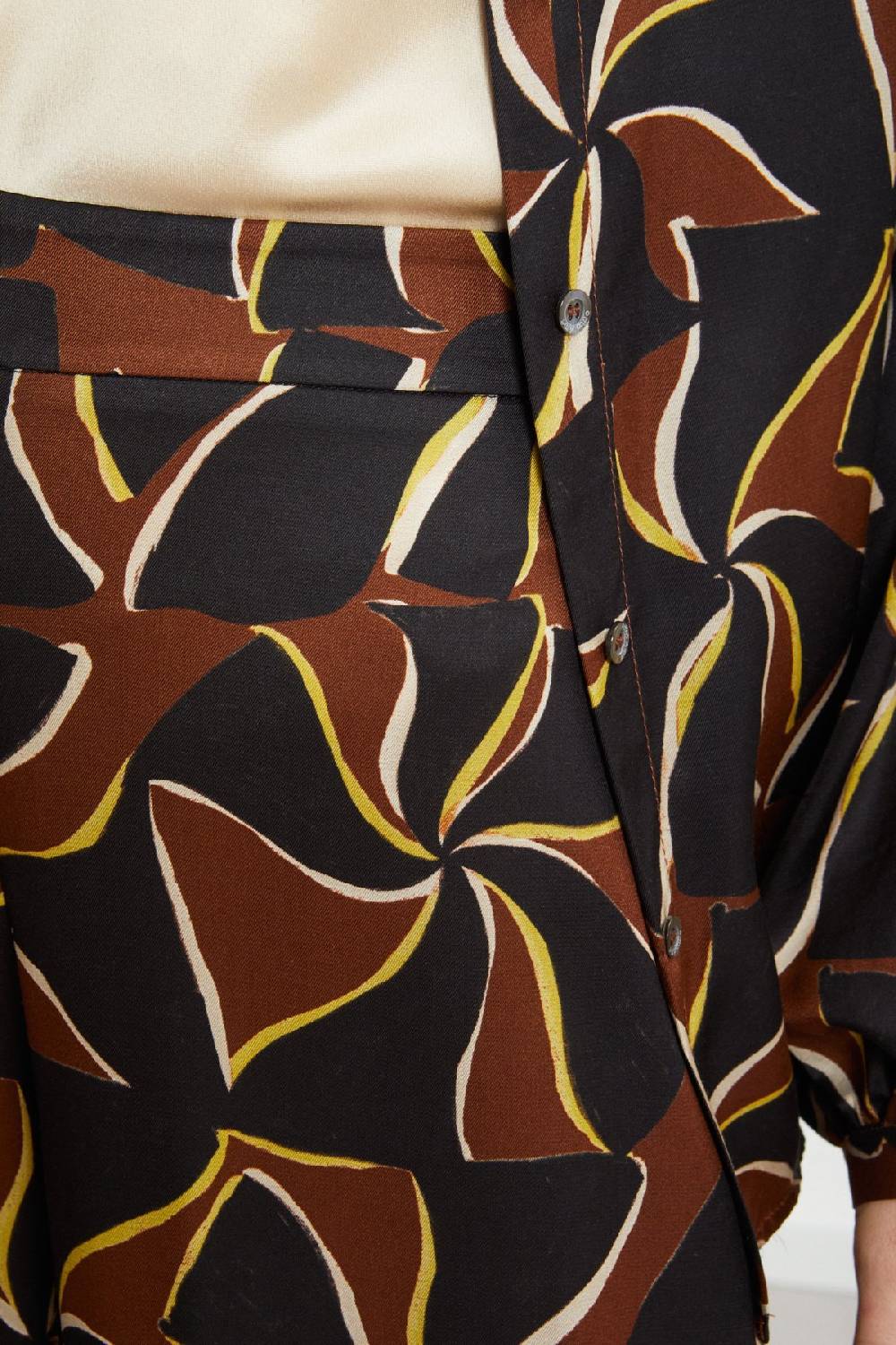 ottod'Ame Viscose palazzo trousers Sottocosto