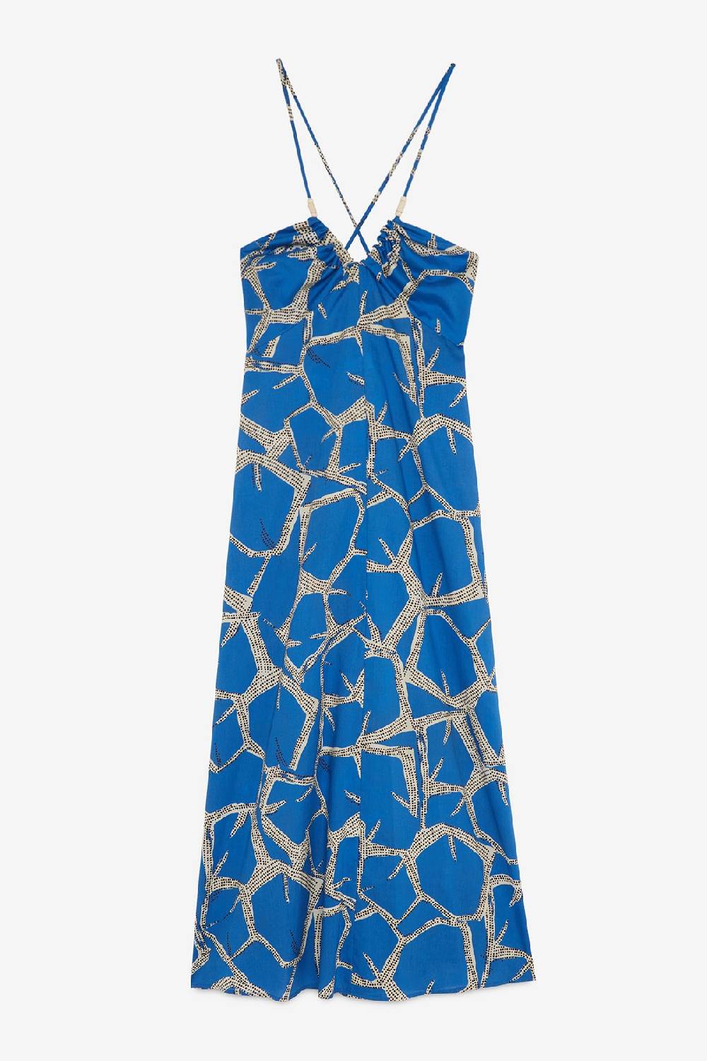 ottod'Ame Printed cotton long dress Vendita Calda