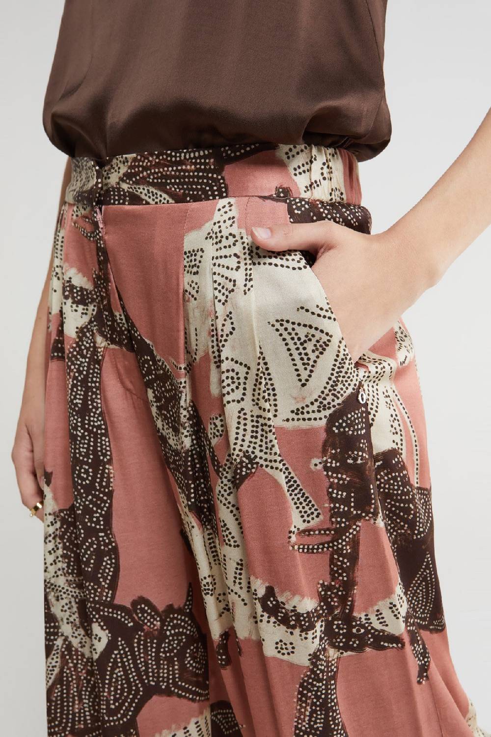 ottod'Ame Viscose palazzo trousers Nuovo