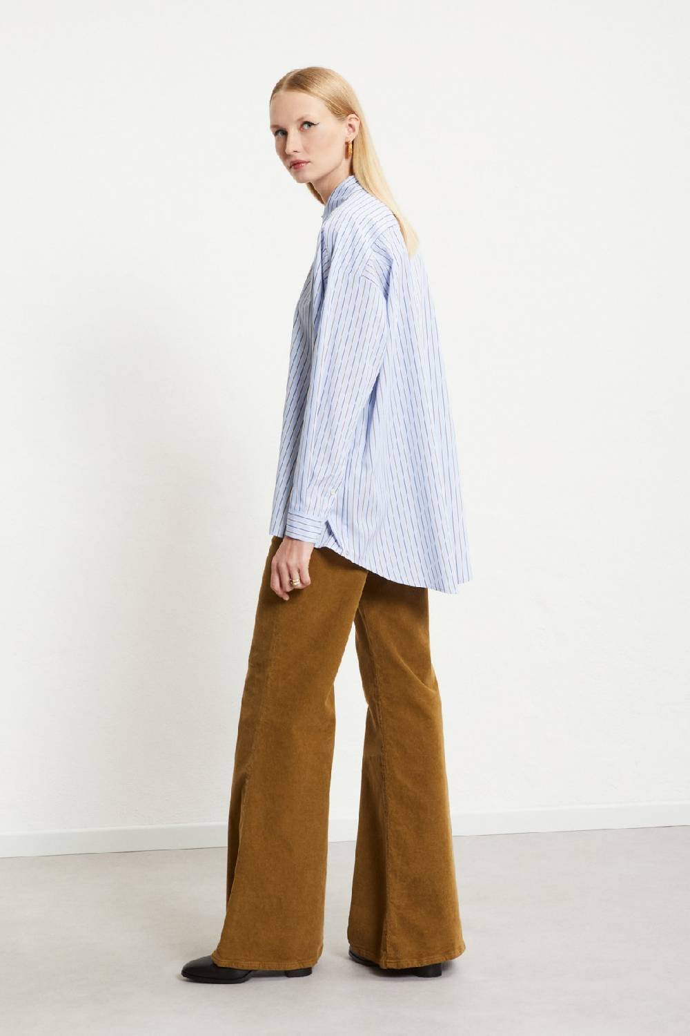 ottod'Ame Velvet flare trousers Nuovo