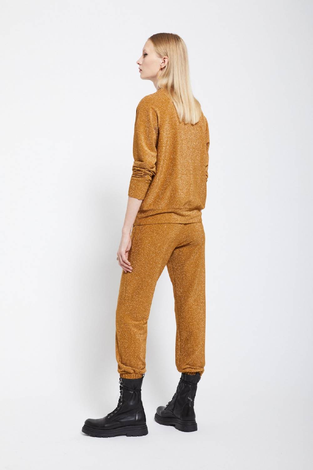 ottod'Ame Viscose trousers with lurex Vendita