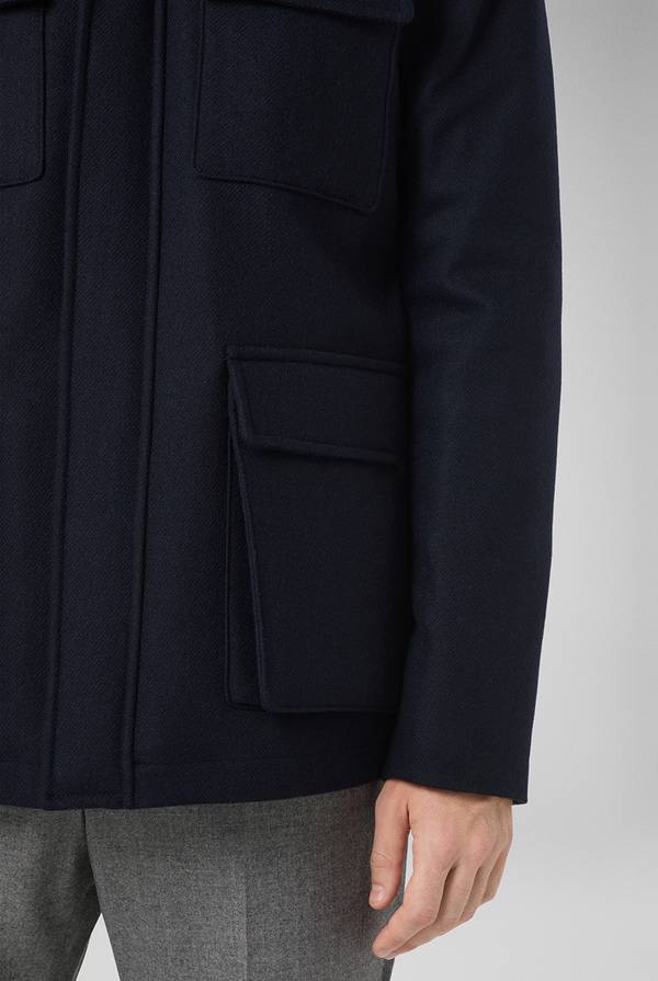 Pal Zileri Field Jacket in lana tecnica resistente all'acqua Vendite Flash