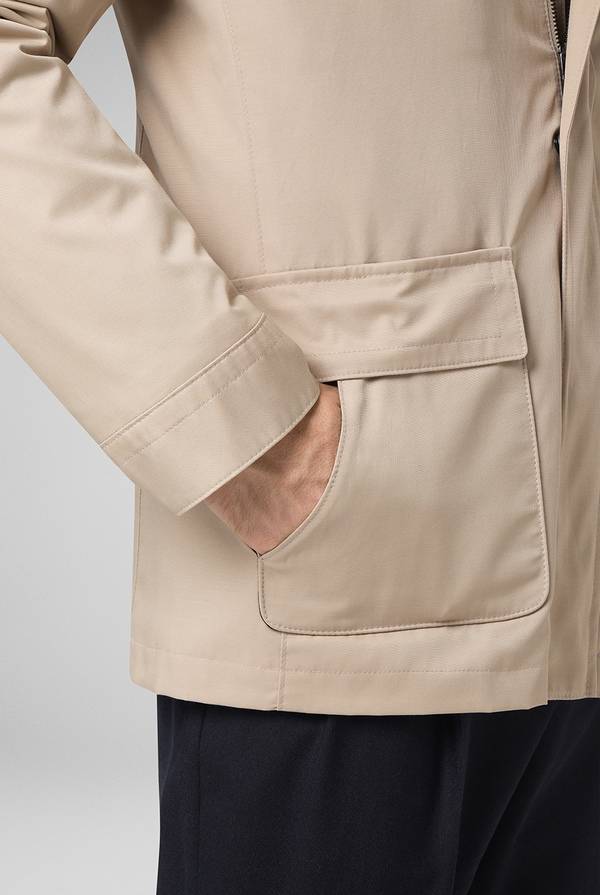 Pal Zileri Oyster Field Jacket in cotone tecnico idro repellente In Saldo