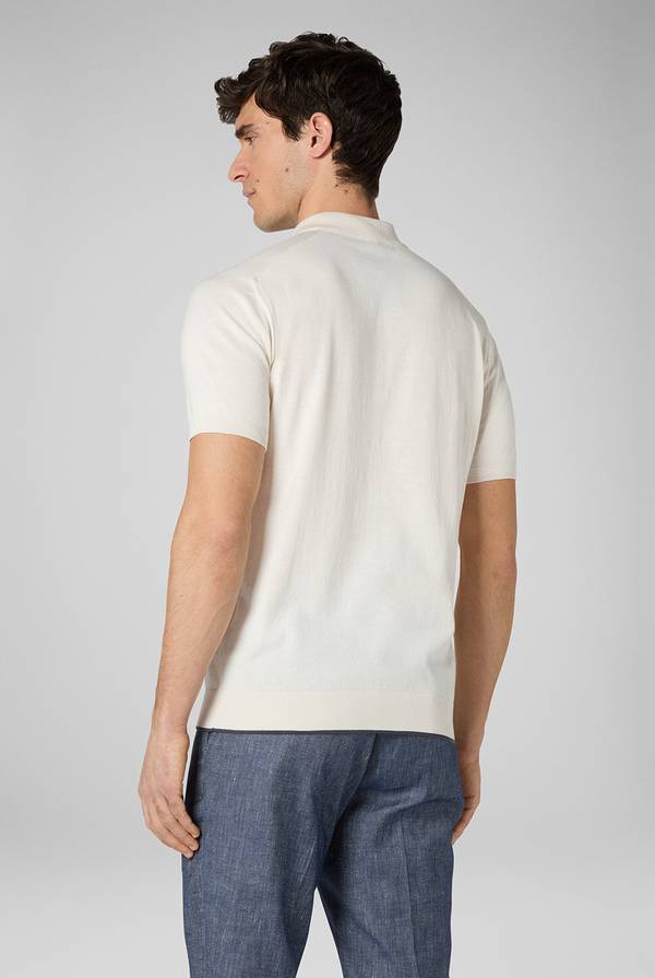 Pal Zileri Polo in maglia con calati Vendita Economica