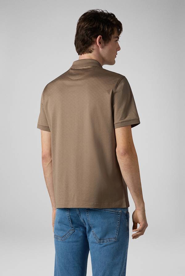 Pal Zileri Polo con monogramma allover Acquista Ora