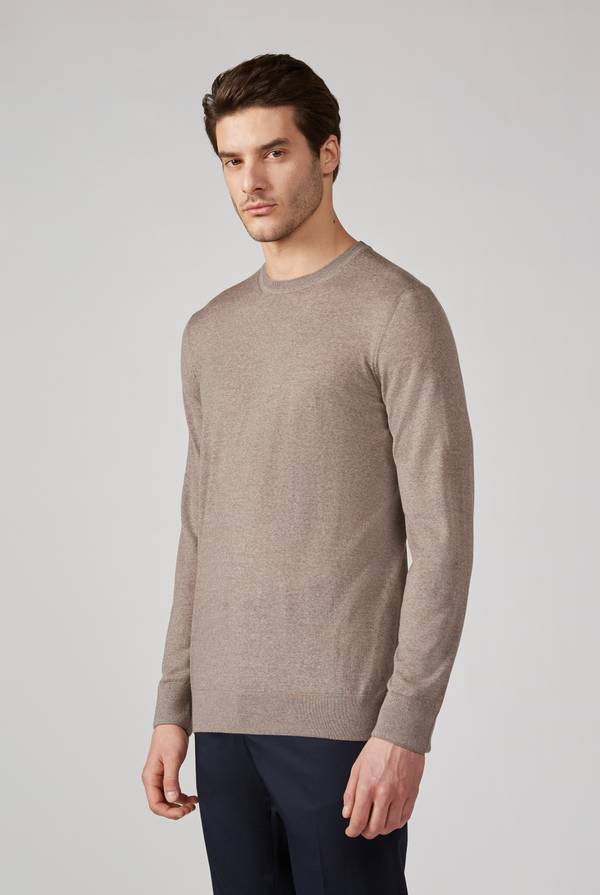 Pal Zileri Maglia girocollo finezza 18 Fino Al -60%