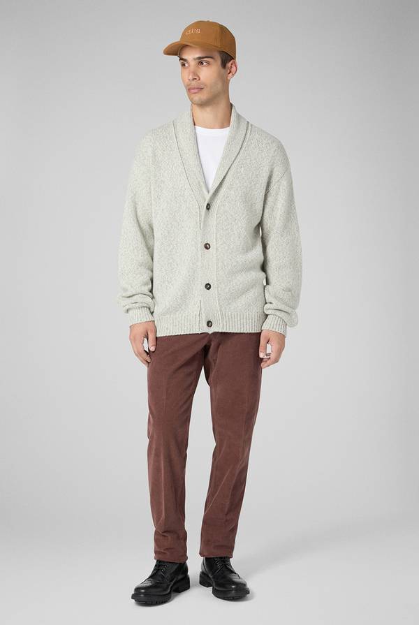 Pal Zileri Pantaloni chino tinti in capo in cotone corduroy Soddisfazione Garantita