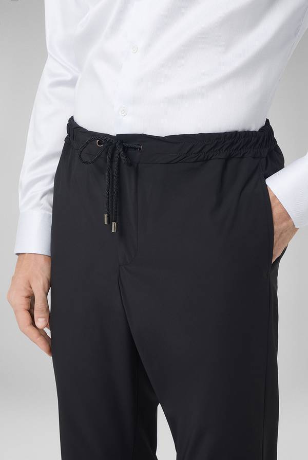 Pal Zileri Pantaloni in pura lana con coulisse regolabile Affare Del Giorno